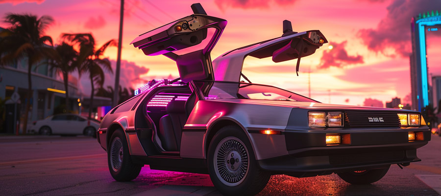 Delorean car - which gold company would it be?