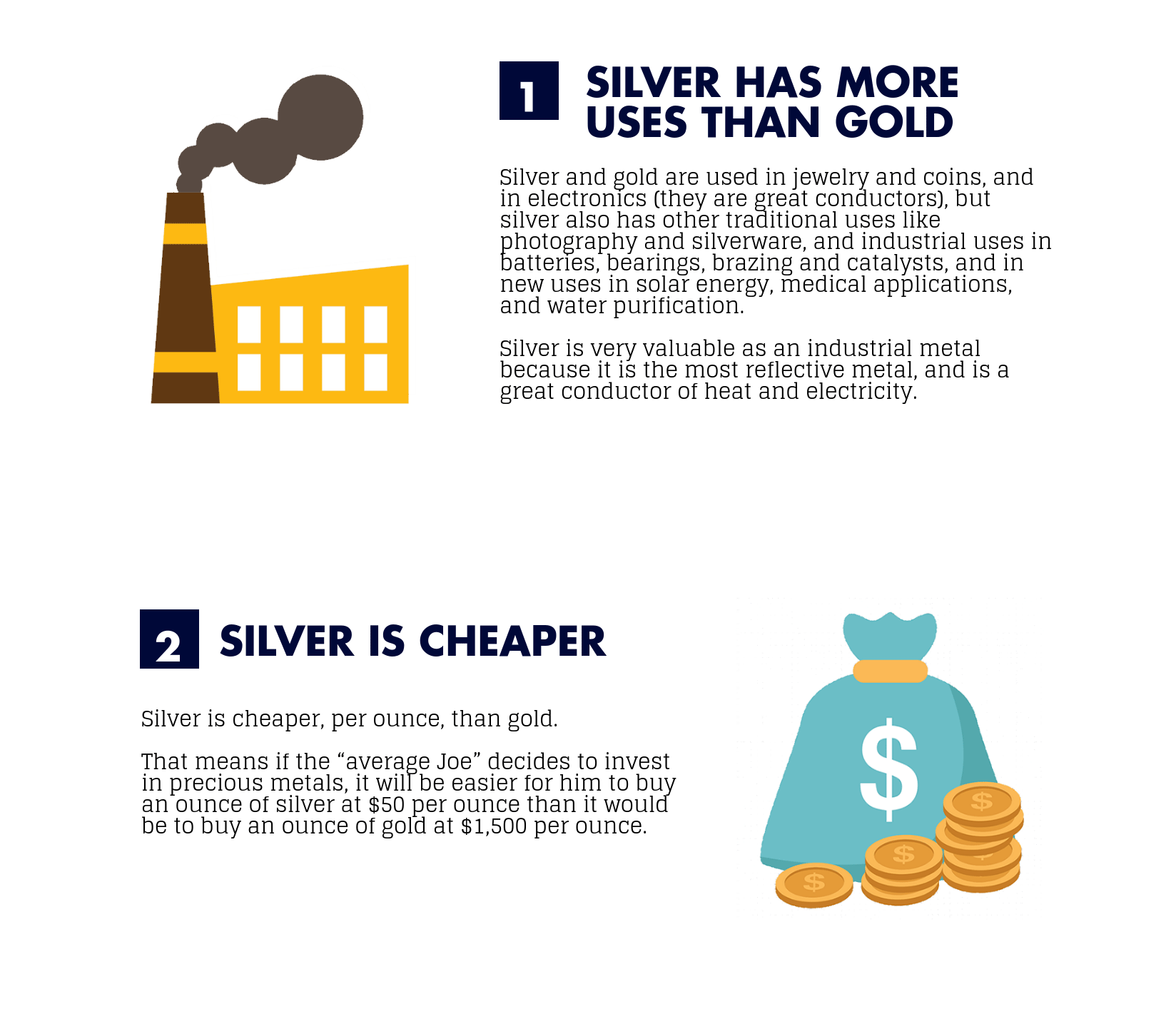 silver info part 2