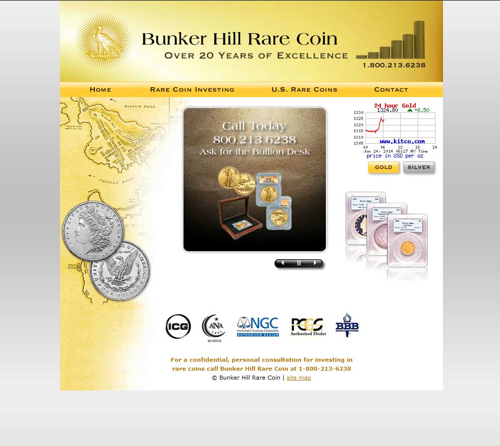 Bunkerhill Rare Coin Reviews Ratings And Company Details