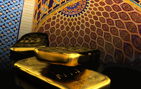 buying gold bullion in dubai - gold and souk overlay