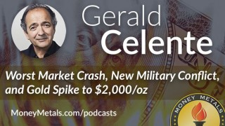 Gerald Celente Sees Market Crash and Gold Spike to $2,000/oz