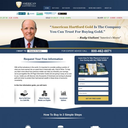 american hartford - top gold ira company