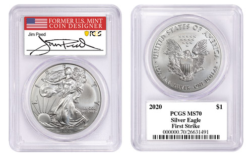 Perfect grade MS70 Silver Eagle