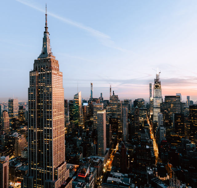Buying Gold in New York - New York City Skyline