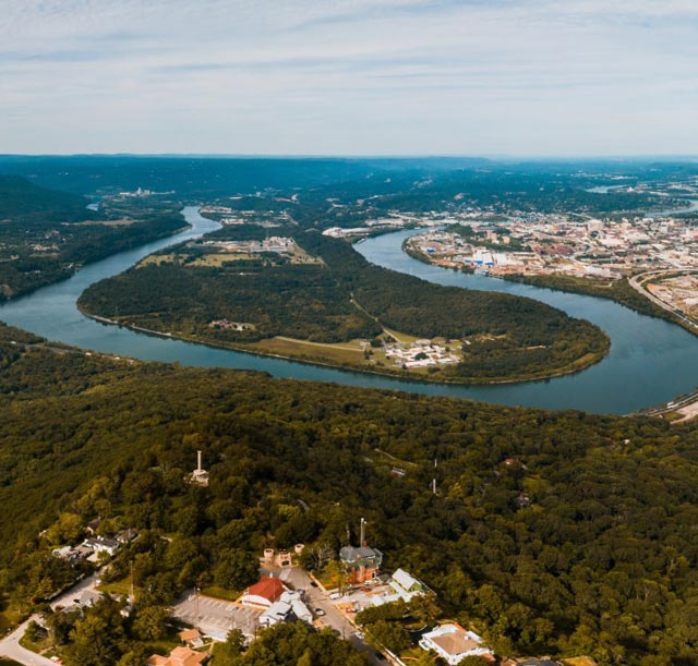 Buying Gold in Tennessee - Tennessee river moccasin bend