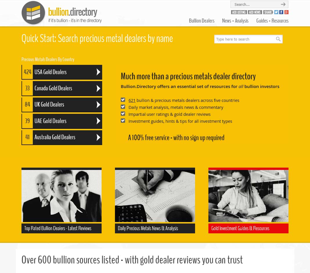 very-yellow-bullion-directory